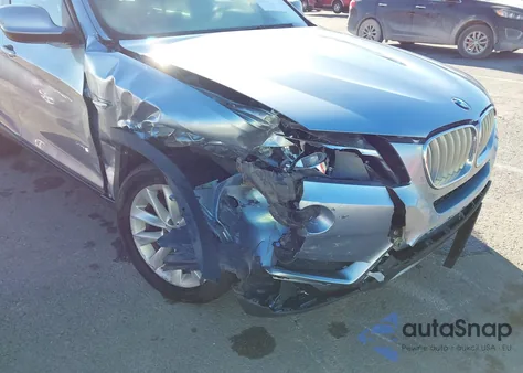 2013 BMW X3 xDrive28I из США, поврежденный, VIN 5UXWX9C5XD0A20054